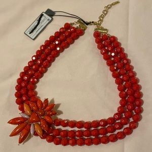 ❤️❤️ Red statement beaded necklace❤️❤️